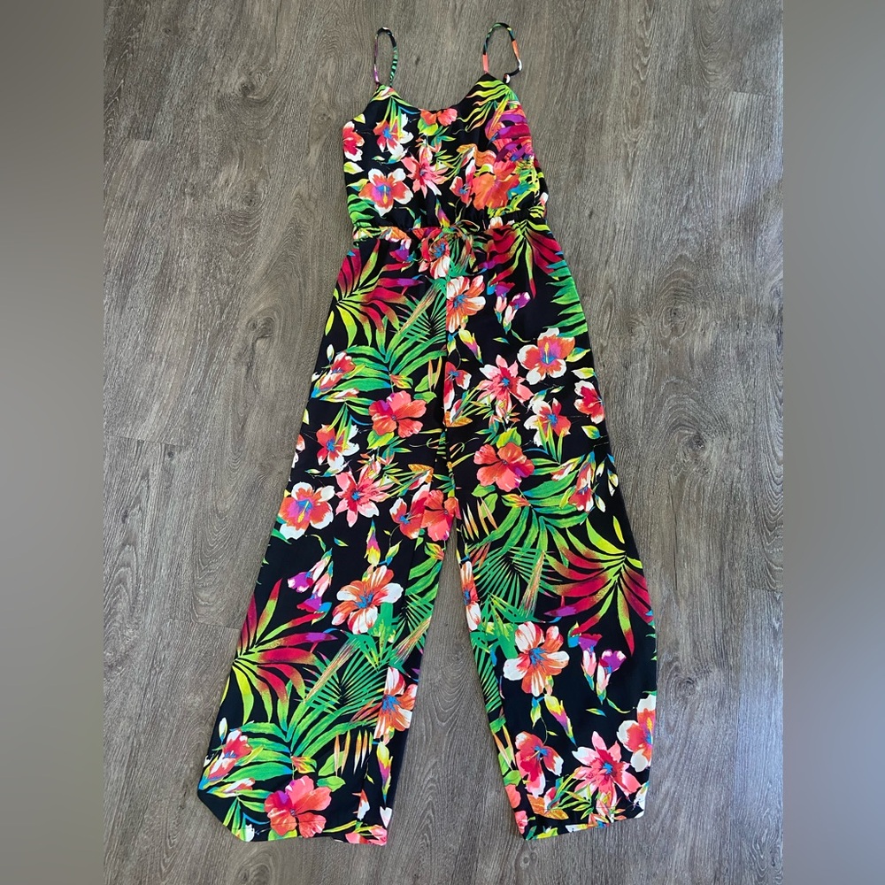 Tropical Floral Jumpsuit